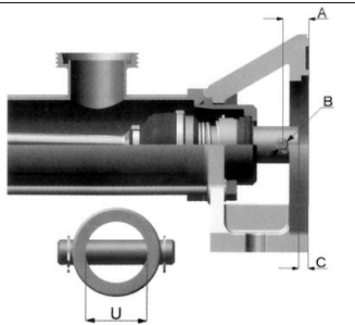 CSF INOX TGABB0052 Инструмент для центрирования вала